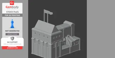 Castle Rising (castle) - Architecture STL