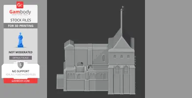 Castle Rising (castle) - Architecture STL