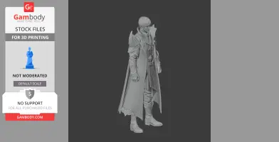 Bard - Lost Ark Figurine - Character Figure STL