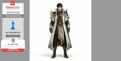 Bard - Lost Ark Figurine - Character Figure STL
