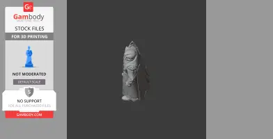 Bard - Lost Ark Figurine - Character Figure STL