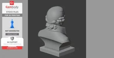 Joseph Haydn Bust - Historical Warrior STL