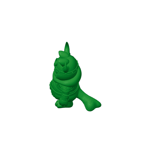 Garfield Viking Ring Figure.3mf