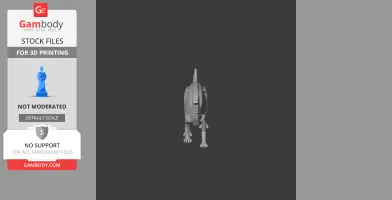 Riojasaurus - Prehistoric Animal STL