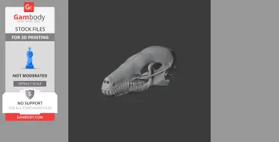 Eastern Mole Skull - Skull Replica STL