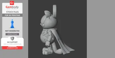 Garfield Vision Ring Figure - Mashup Figure STL