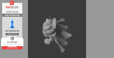 Garfield Vision Ring Figure - Mashup Figure STL