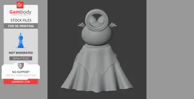 Garfield Vision Ring Figure - Mashup Figure STL