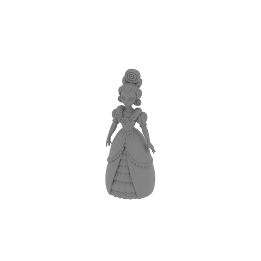 Baroness Von Bon Bon - Cuphead Figurine.stl