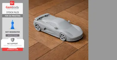 Ascari FGT - Scale Vehicle STL