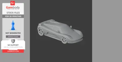 Ascari FGT - Scale Vehicle STL