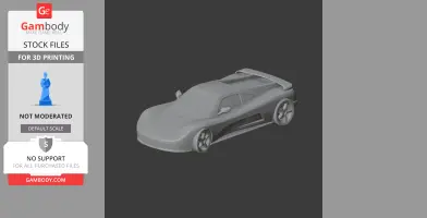 Ascari FGT - Scale Vehicle STL