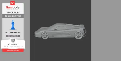 Ascari FGT - Scale Vehicle STL