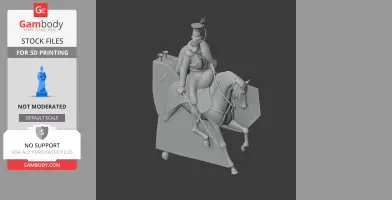 Jozef Poniatowski Napoleonic - Historical Warrior STL