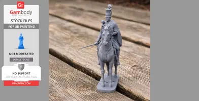 Jozef Poniatowski Napoleonic - Historical Warrior STL