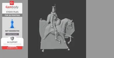Jozef Poniatowski Napoleonic - Historical Warrior STL