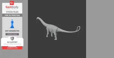 Rocasaurus - Prehistoric Animal STL