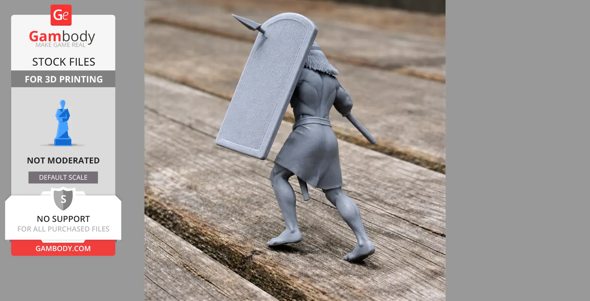 Jugurtha Ancient Warrior - Historical Warrior STL