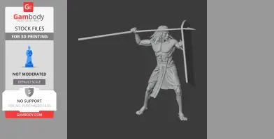 Jugurtha Ancient Warrior - Historical Warrior STL