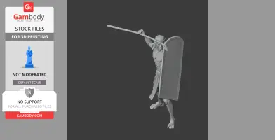 Jugurtha Ancient Warrior - Historical Warrior STL