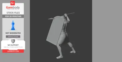 Jugurtha Ancient Warrior - Historical Warrior STL