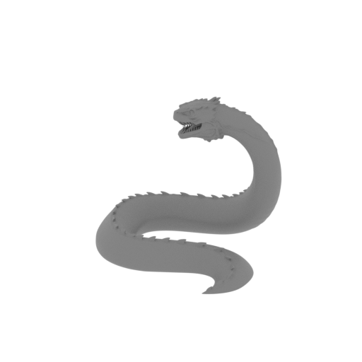 Basilisk Harry Potter.stl