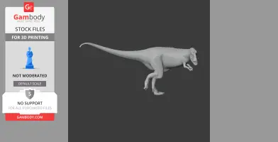 Rugops - Prehistoric Animal STL