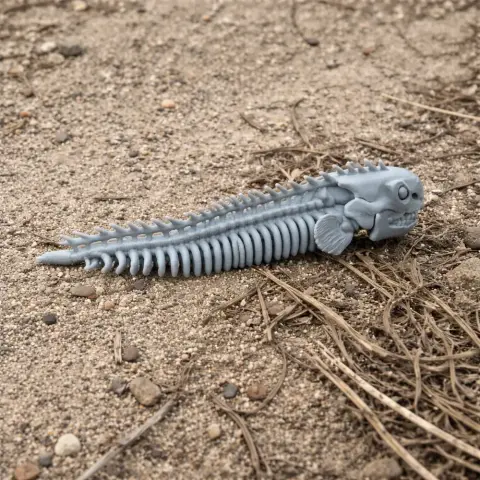 Electric Eel Skull - Skull Replica STL