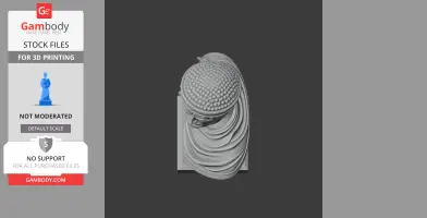 Justinian I Bust - Historical Warrior STL