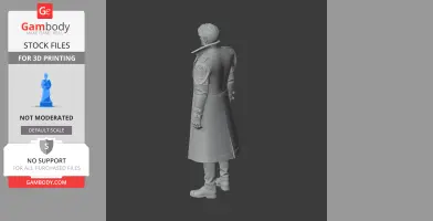 Bastian - Lost Ark Figurine - Character Figure STL