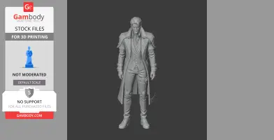 Bastian - Lost Ark Figurine - Character Figure STL