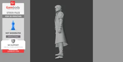 Bastian - Lost Ark Figurine - Character Figure STL