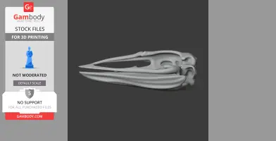 Elephant Bird (Aepyornis) Skull - Skull Replica STL