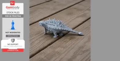 Saichania - Prehistoric Animal STL