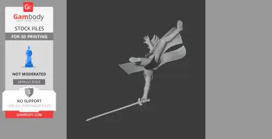 Katakura Kojuro Samurai - Historical Warrior STL