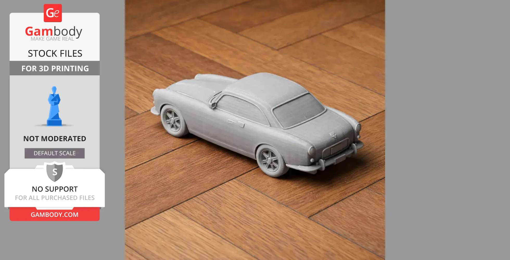 Aston Martin - Scale Vehicle STL