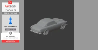 Aston Martin - Scale Vehicle STL