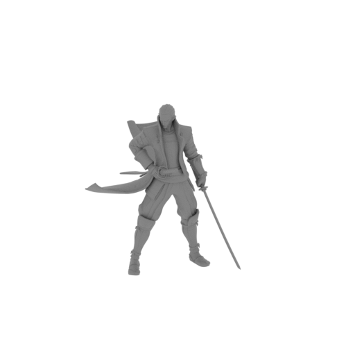 Katakura Kojuro Samurai Classic.stl