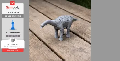 Saltasaurus - Prehistoric Animal STL