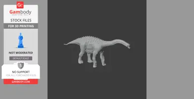Saltasaurus - Prehistoric Animal STL
