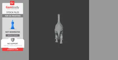 Saltasaurus - Prehistoric Animal STL
