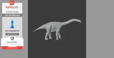 Saltasaurus - Prehistoric Animal STL