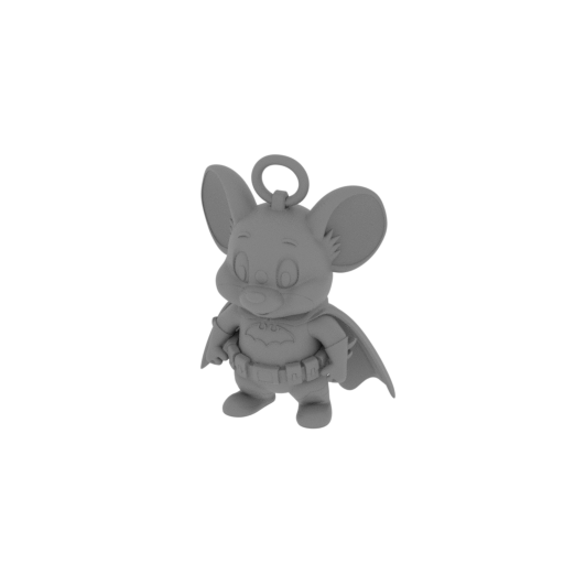 Jerry Mouse Batman Ring Figure.stl