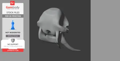 Elephant Skull - Skull Replica STL