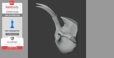 Elephant Skull - Skull Replica STL