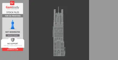 Ely Castle - Architecture STL