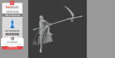 Kato Kiyomasa Samurai - Historical Warrior STL