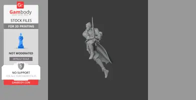 Kato Kiyomasa Samurai - Historical Warrior STL