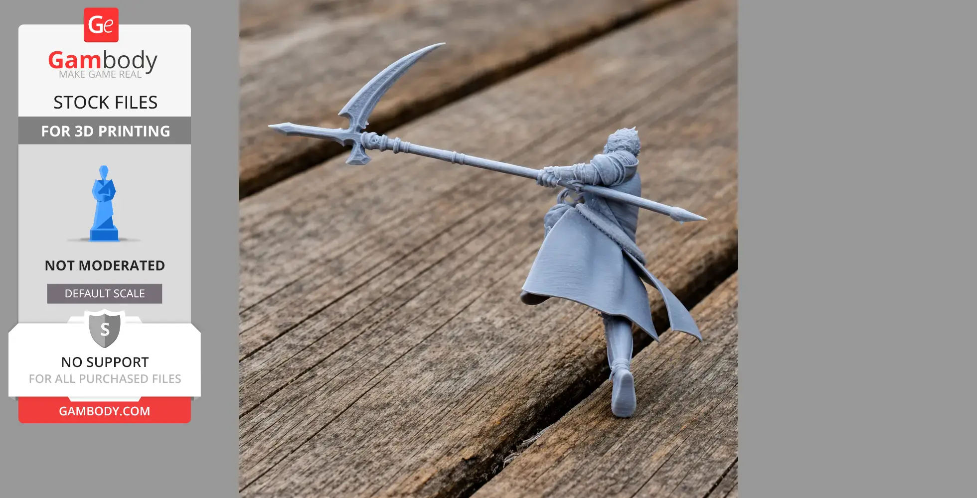 Kato Kiyomasa Samurai - Historical Warrior STL