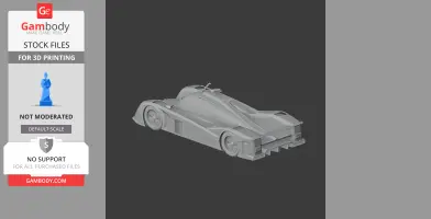 Aston Martin AMR-One - Scale Vehicle STL